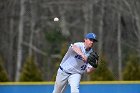 Baseball vs Emerson  Wheaton College Baseball vs Emerson College. - Photo By: KEITH NORDSTROM : Wheaton, Baseball
